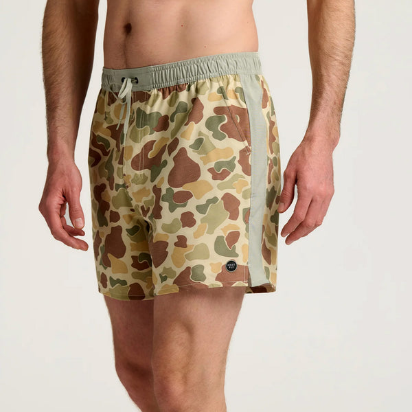Palmera Swim Trunks in Vintage Camo