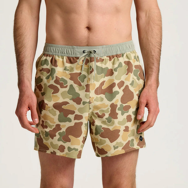 Palmera Swim Trunks in Vintage Camo