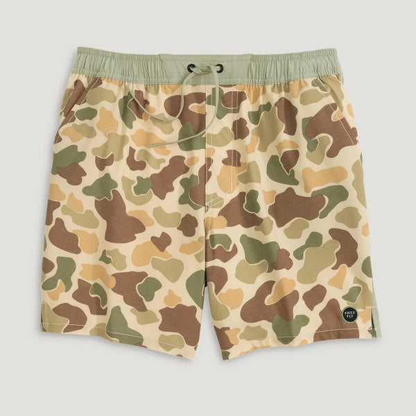 Palmera Swim Trunks in Vintage Camo