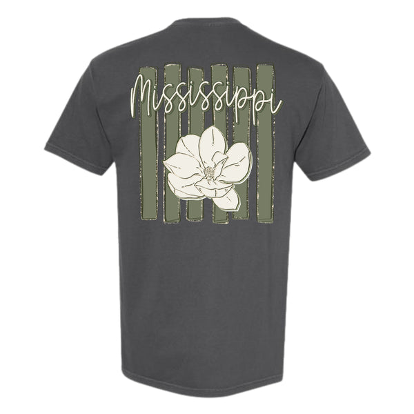 Mississippi Stripes Short Sleeve T-Shirt