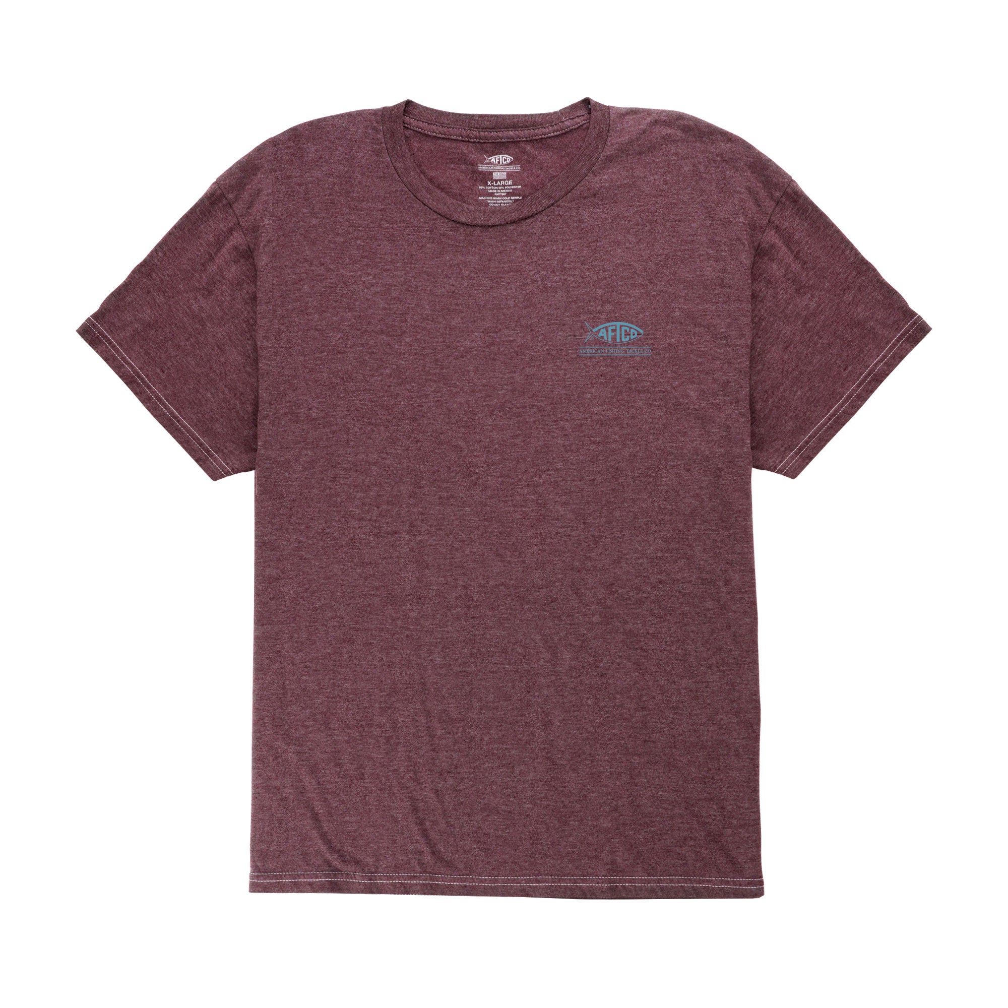 Canton Short Sleeve T-Shirt Maroon Heather
