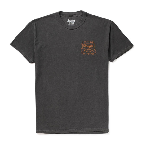 Western Wear Badge Short Sleeve T-Shirt