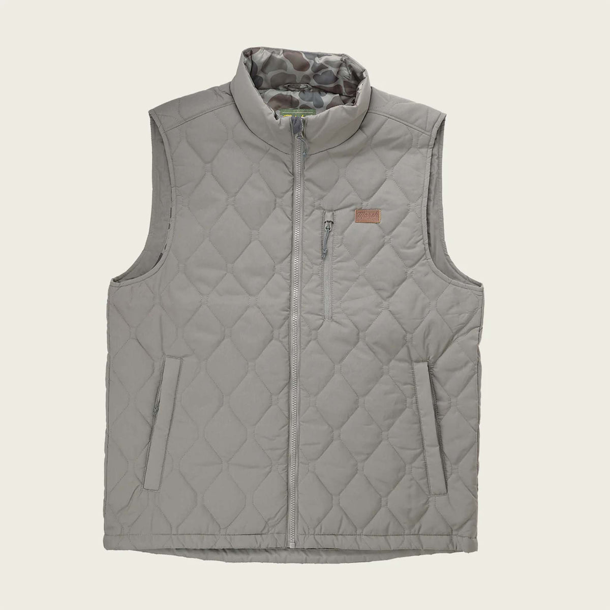 Men's Barnwell Vest in Rock Grey
