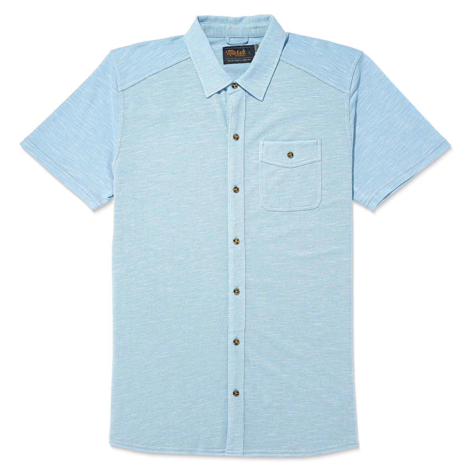 Coffin Point Woven Button Down Shirt