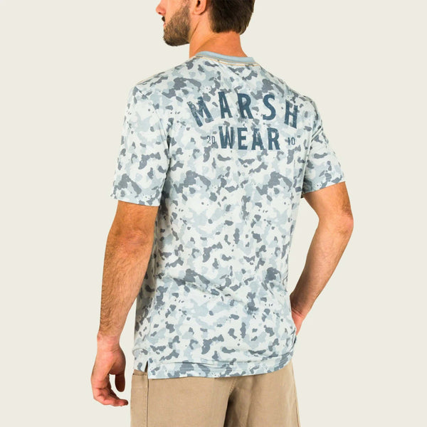 Stackhouse Hagood Short Sleeve T-Shirt in Granite Foxhole Camo