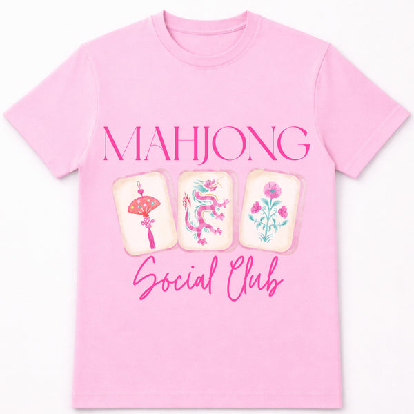 Mahjong Social Club Short Sleeve T-Shirt
