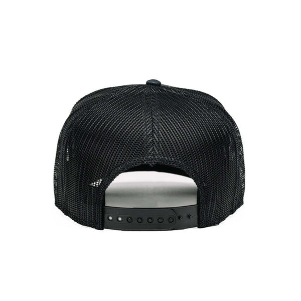 Back view - Stay classic, stay bold. The Pioneer trucker hat by Nuthin Fancy Company features a sharp black camo print with a structured front, mesh back, and adjustable snapback for a custom fit. Finished with the signature Pioneer patch, it’s the perfect mix of everyday comfort and no-nonsense style.
Black camouflage design
Black and gray circle logo patch
Slight pre-curved bill
Plastic snap adjustable snapback
One size fits most