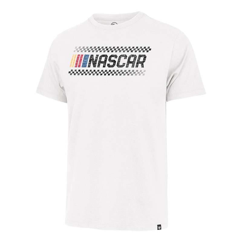 Nascar Logo Short Sleeve T-Shirt in White