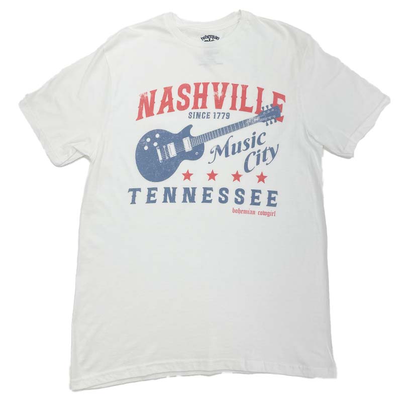 Nashville Music City Short Sleeve T-Shirt