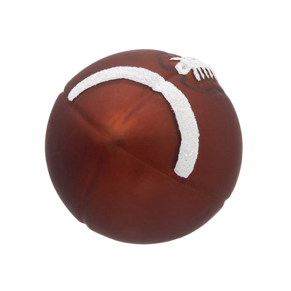 Santa Football Ornament
