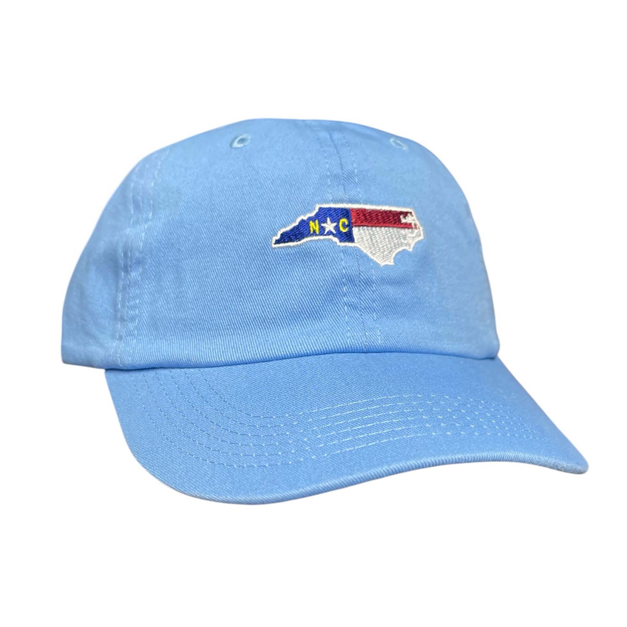 North Carolina Cotton Adjustable Hat in Light Blue