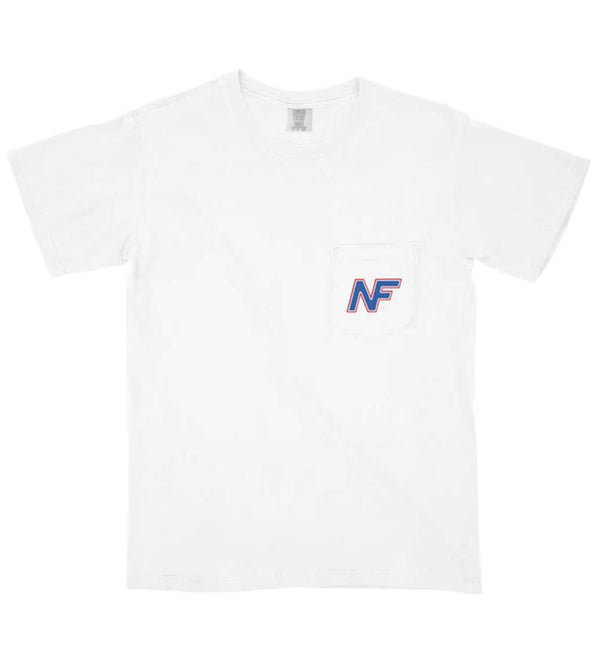 nuthin fancy Darlington Short Sleeve T-Shirt in White