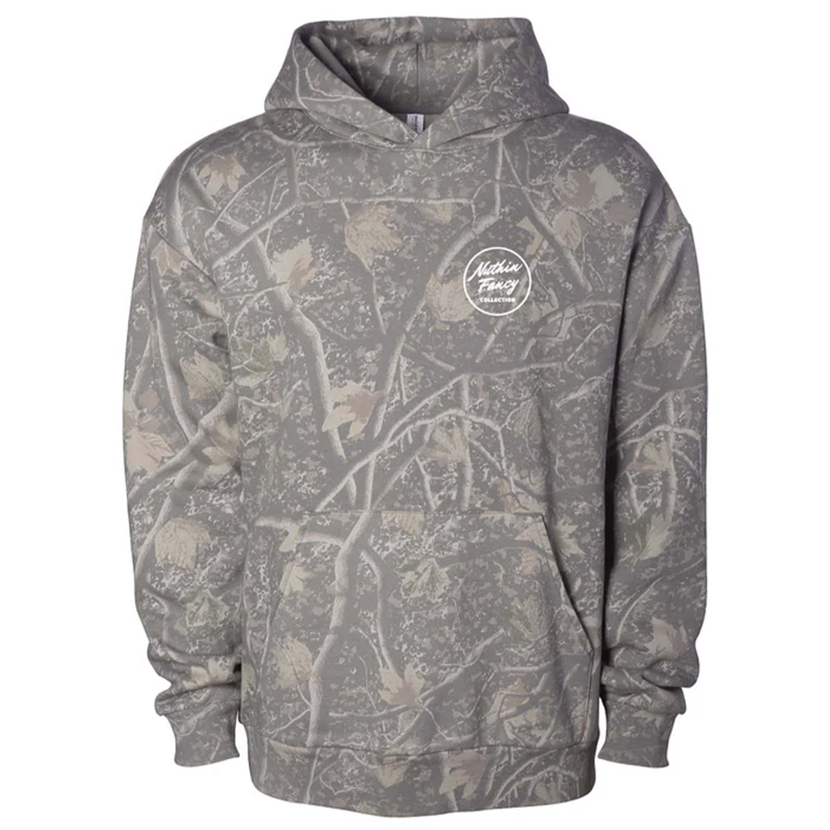 Nuthin Fancy Encamp Fleece Hoodie in Deadwood Camo