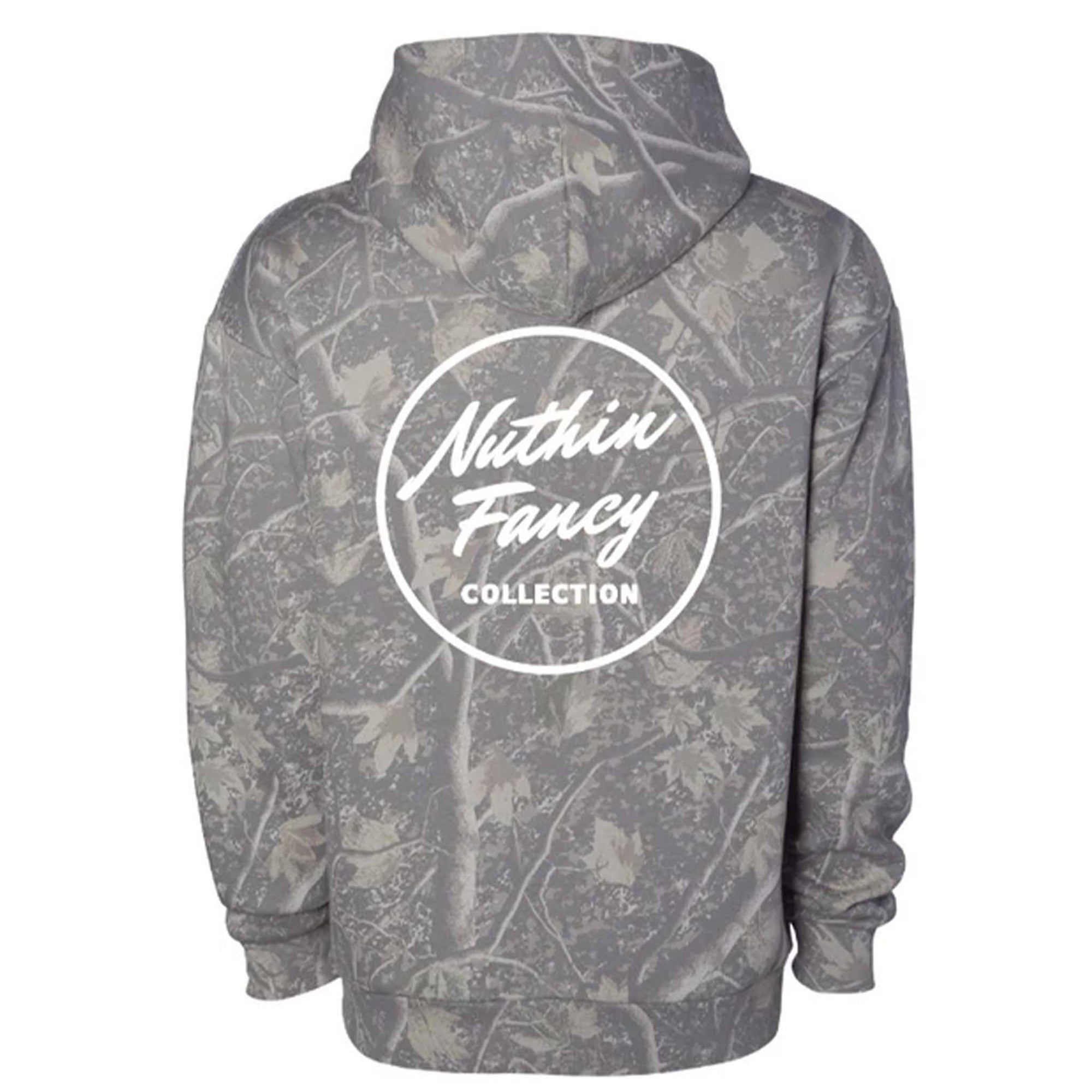 Nuthin Fancy Encamp Fleece Hoodie in Deadwood Camo