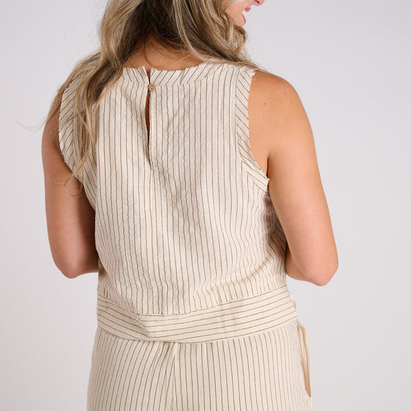 Oatmeal Stripe 