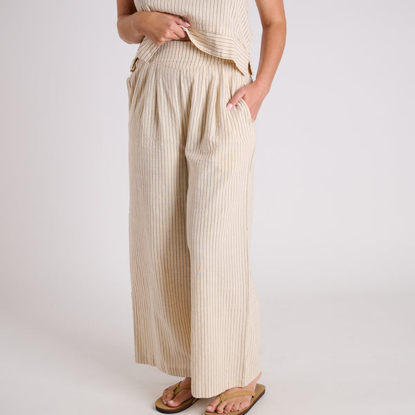 Oatmeal Stripe 