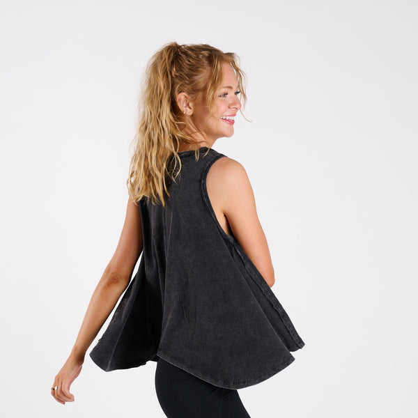 Vintage Washed Swing Tank Top