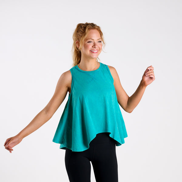 Vintage Washed Swing Tank Top