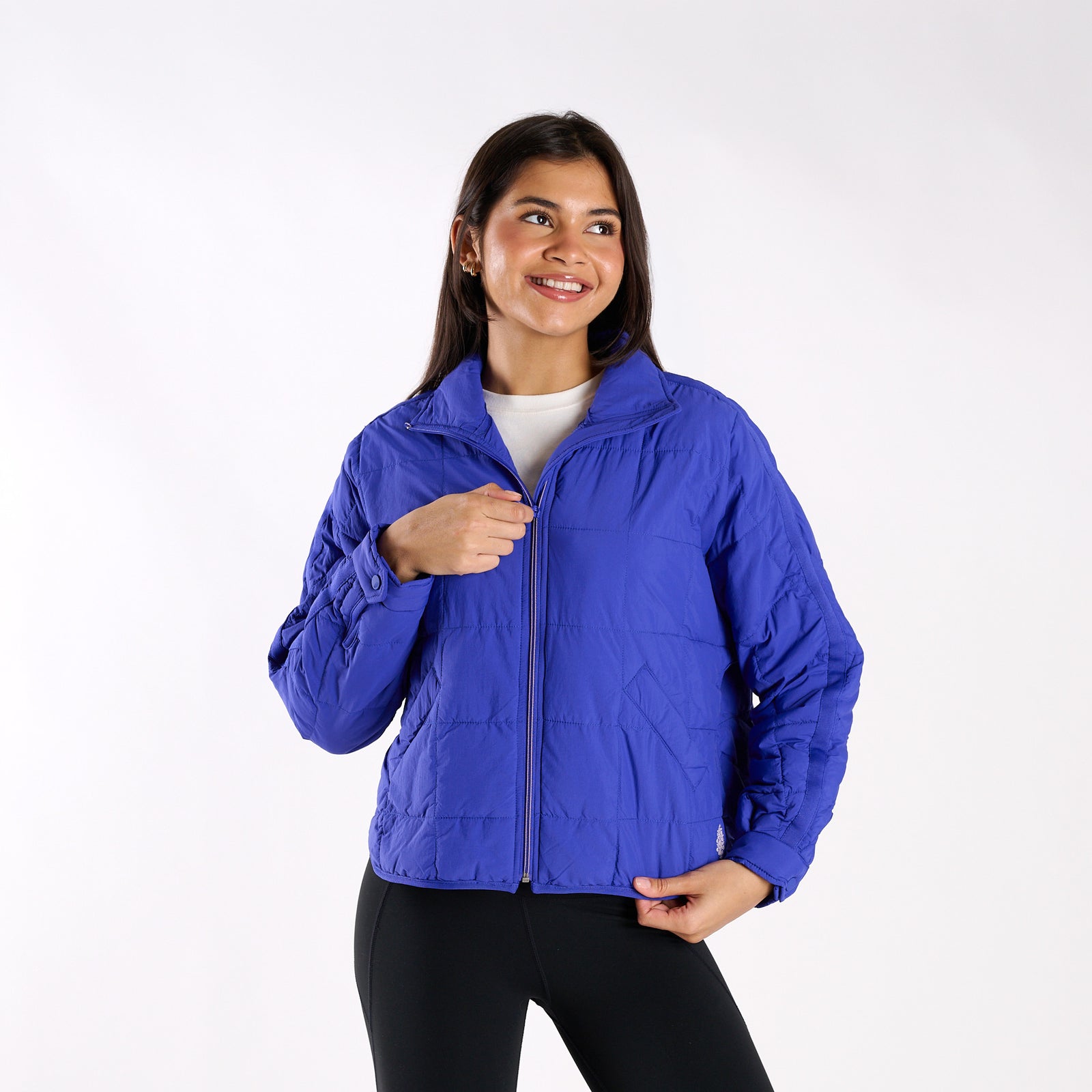 FP Movement Pippa Packable Puffer Jacket in Jam