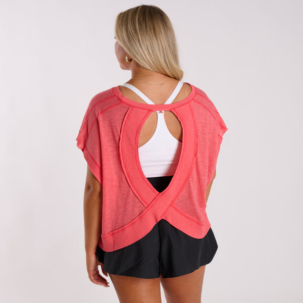 FP Movement My Time Tee in Grapefruit