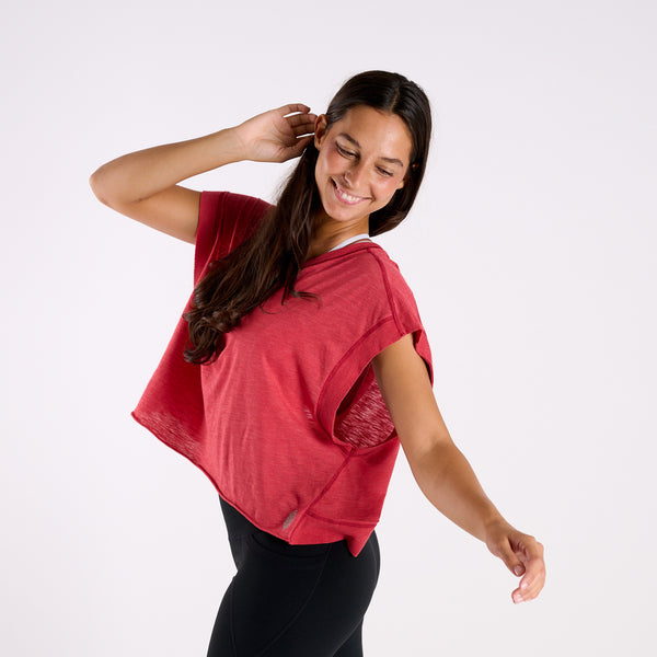 FP Movement My Time Tee in Candy Apple