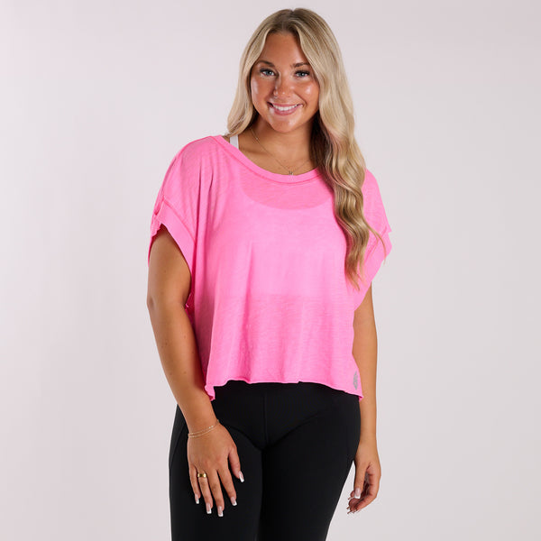 FP Movement My Time Tee in Hot Pink