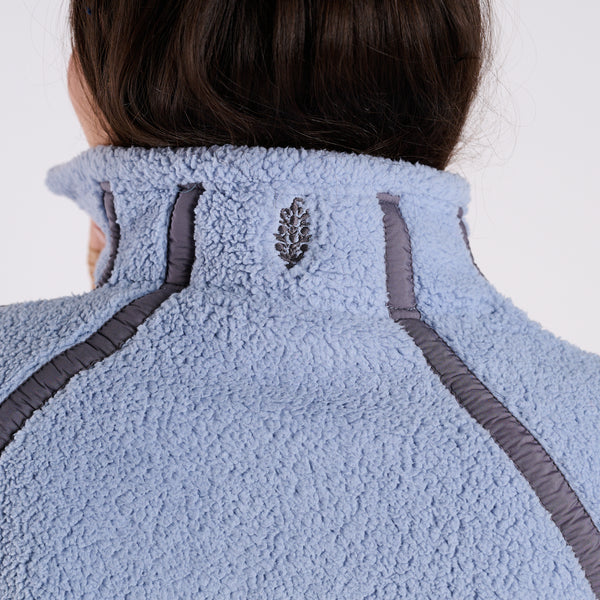 FP Movement Mountain High Half Zip Pullover in Steel