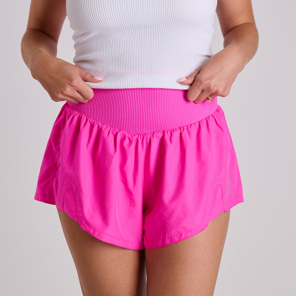 FP Movement Carpe Diem Shorts in Fuchsia