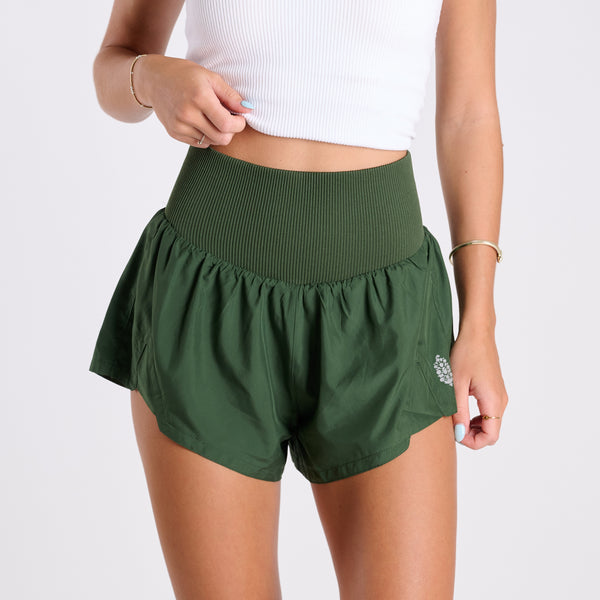 FP Movement Carpe Diem Shorts in Ivy
