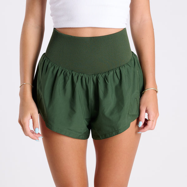 FP Movement Carpe Diem Shorts in Ivy