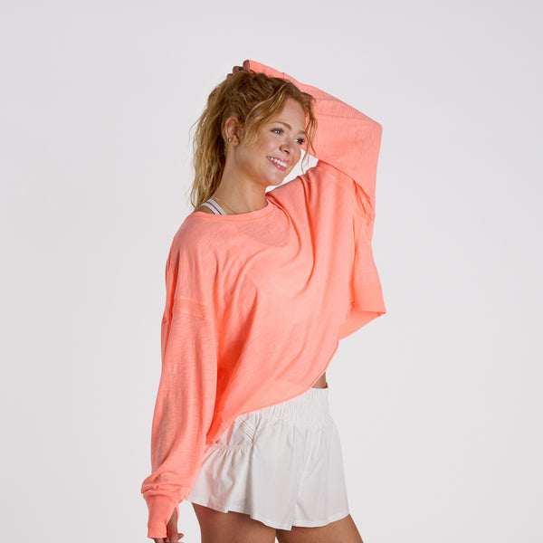 FP Movement Long Sleeve My Time Tee in Burning Up