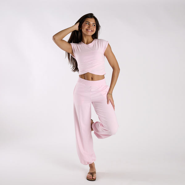 FP Movement Hot Shot Crossover Set in Petal Fuchsia