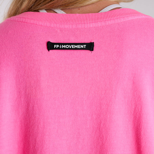 FP Movement Tackle Tee in Hot Pink