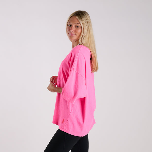 FP Movement Tackle Tee in Hot Pink