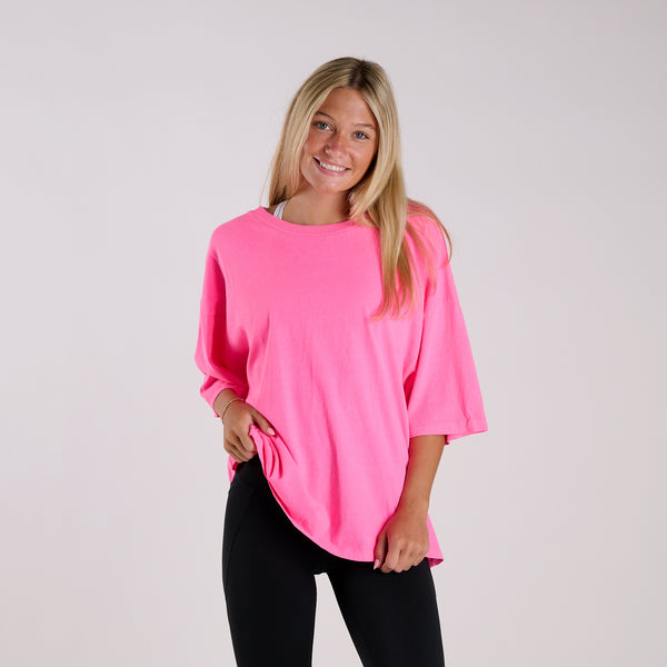 FP Movement Tackle Tee in Hot Pink