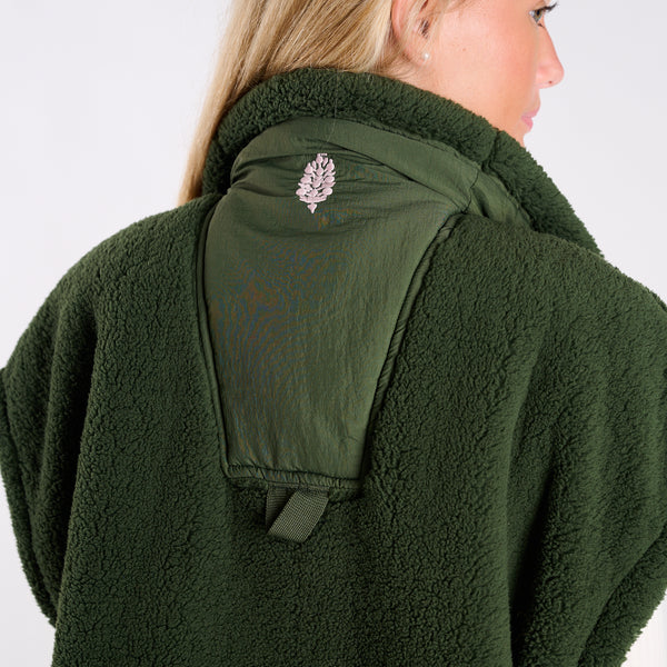 FP Movement Scout It Out Fleece Vest in Ivy