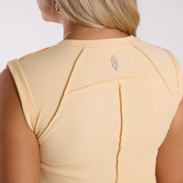 FP Movement Love My Twist Muscle Tank in Pina Colada