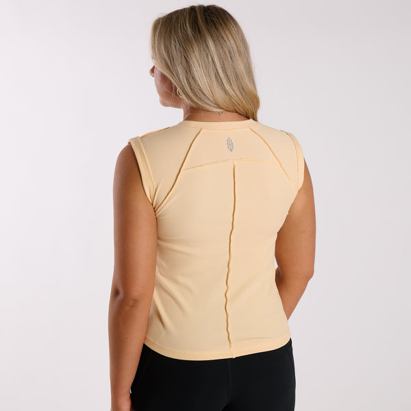 FP Movement Love My Twist Muscle Tank in Pina Colada