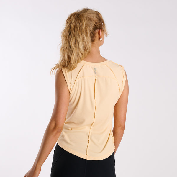 FP Movement Love My Twist Muscle Tank in Pina Colada