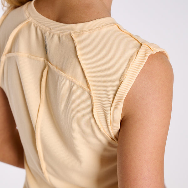 FP Movement Love My Twist Muscle Tank in Pina Colada