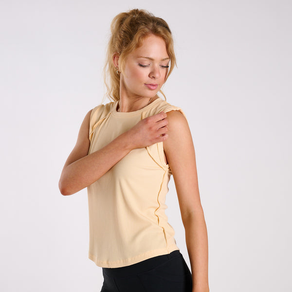 FP Movement Love My Twist Muscle Tank in Pina Colada