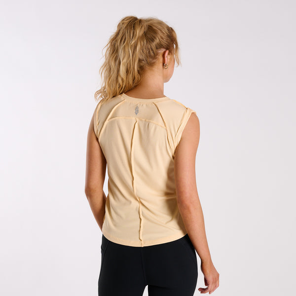 FP Movement Love My Twist Muscle Tank in Pina Colada