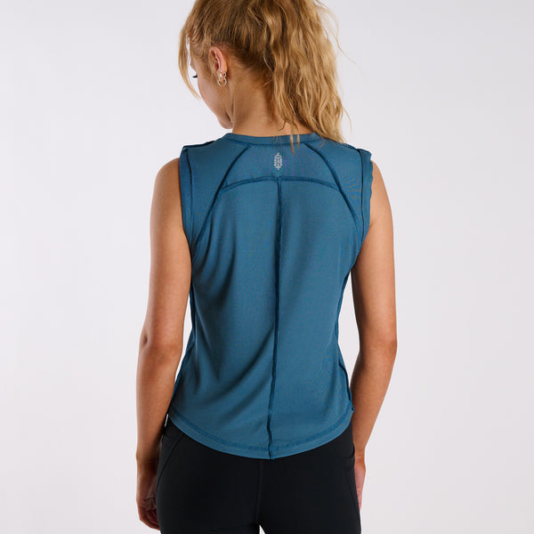 FP Movement Love My Twist Muscle Tank in Riptide