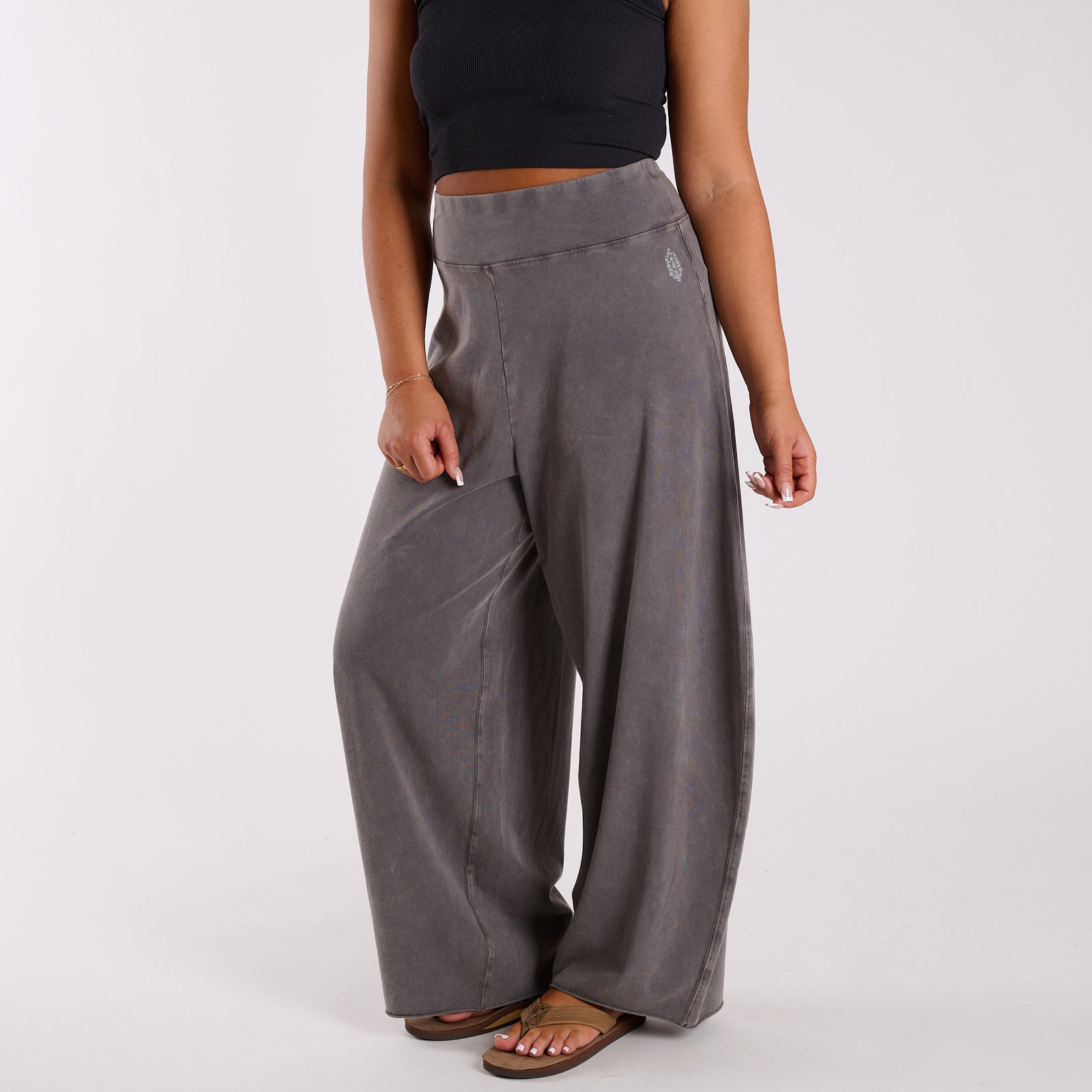 FP Movement Hot Shot Easy Pants in Vintage Black