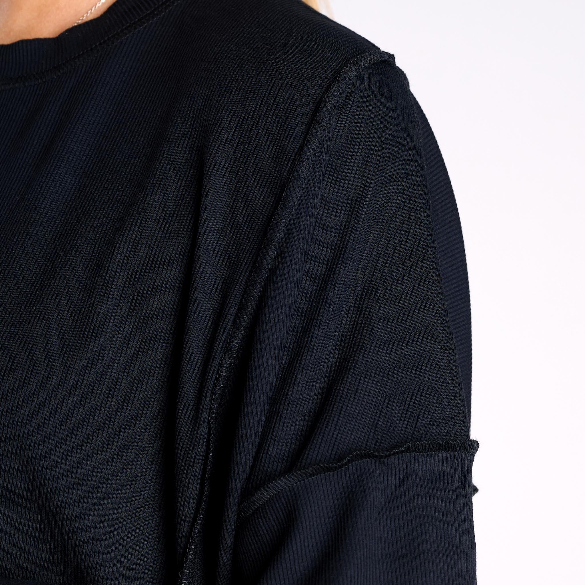 FP Movement Long Sleeve All My Love Tee in Black | Palmetto Moon