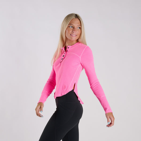 FP Movement Long Sleeve Solid Cool Down Top