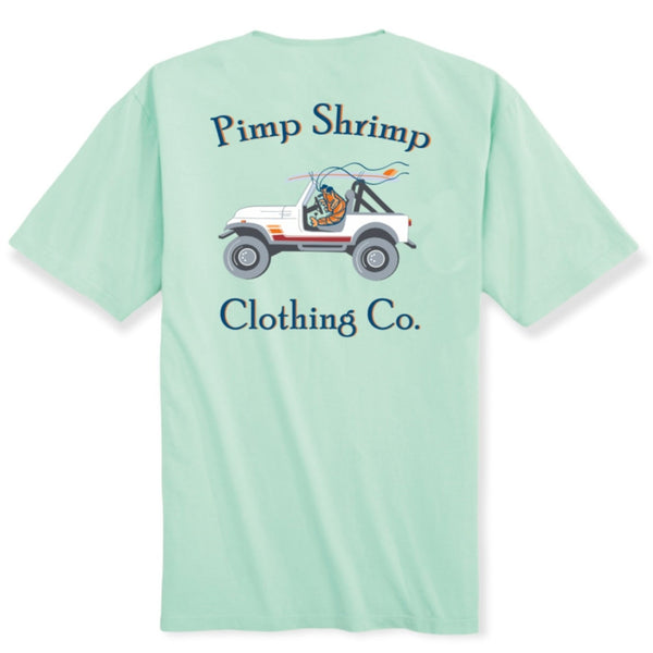 Off Road Short Sleeve T-Shirt in Mint