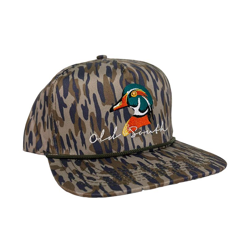 Old South Wood Duck Old School Camo Hat Palmetto Moon
