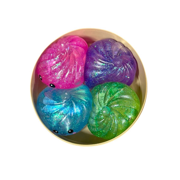 Mini Glitter Dumpling 4 pack - Assorted
