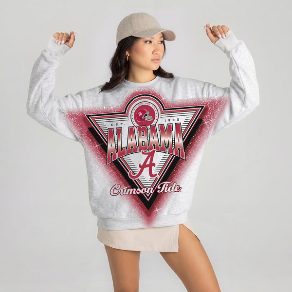 Alabama Crimson Tide Rhinestone Spray Sweatshirt